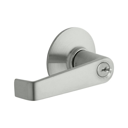 Schlage Schlage Elan Satin Chrome Storeroom Lockset 1-3/4 in. F80CSVELA626